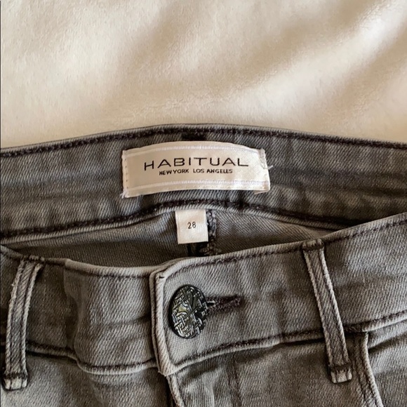 Habitual grey skinny jeans size 28 - Picture 3 of 7